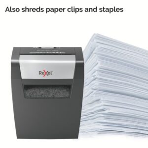 Rexel Momentum X308 Cross-Cut P-3 Shredder Black 2104570 - Image 6