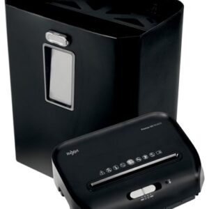Rexel Promax QS 8/23 Cross-Cut P-4 Shredder Black 2104583 - Image 7