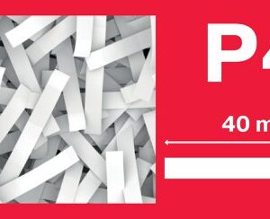 Rexel Promax QS 8/23 Cross-Cut P-4 Shredder Black 2104583 - Image 9