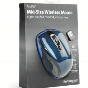 Kensington Pro Fit USB Wireless Mouse Mid-Size Blue K72421WW - Image 8