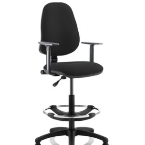 Eclipse Plus I Lever Task Operator Draughtsman Chair Bespoke Colour - Image 1