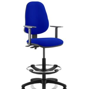 Eclipse Plus II Lever Draughtsman Chair Bespoke Colour - Image 1