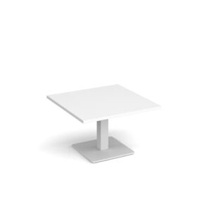 Brescia square coffee table with flat square base - Image 1