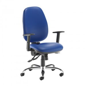 Jota Ergo 24hr Ergonomic Task Chair With Vinyl Fabric - Image 1
