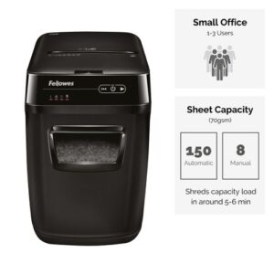 Fellowes Automax 150C Cross Square Cut Shredder 4680201 - Image 6
