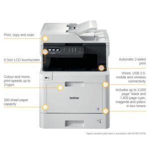 Brother DCPL8410CDW Colour Laser Multifunctional Printer DCPL8410CDWZU1 - Image 8