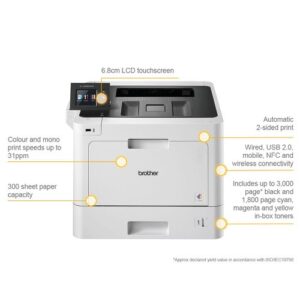 Brother HLL8360CDW Colour Laser Printer HLL8360CDW - Image 5