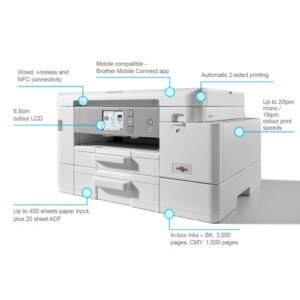 Brother MFC-J4540DW Wireless All-in-One Colour Inkjet Printer MFCJ4540DWZU1 - Image 9