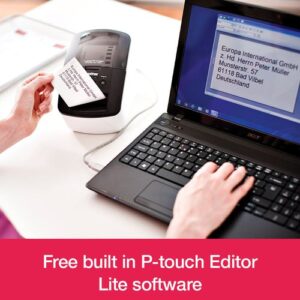 Brother QL-700 High-Speed Label Printer Black QL700ZU1 - Image 10